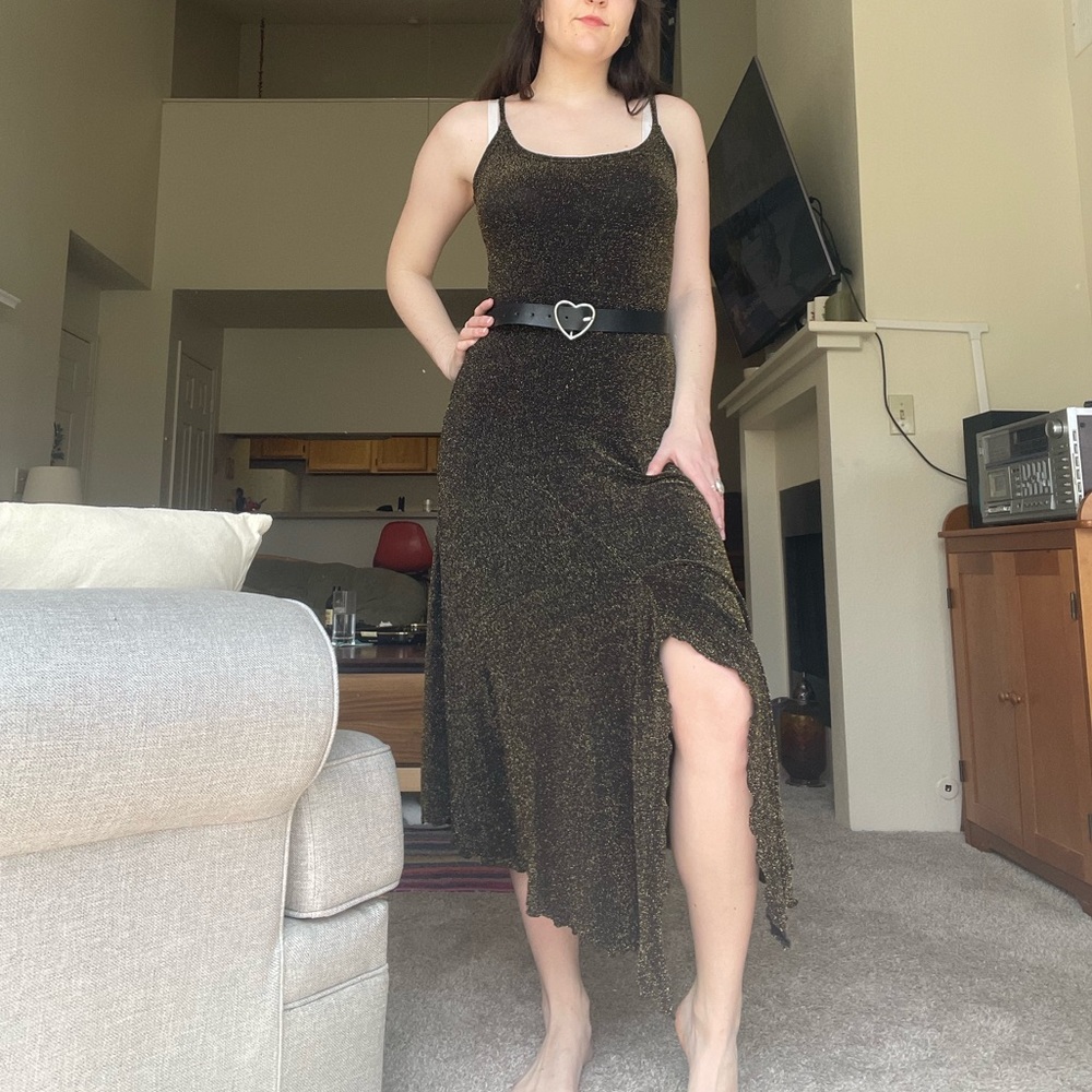 Sparkly 90s Maxi Dress ✨🖤